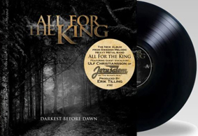 ALL FOR THE KING - Darkest Before Dawn great heavy metal for fans of Black Sabbath