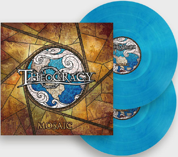 THEOCRACY -  Mosaic Blue Marble LP
