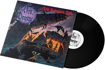 VENI DOMINE - Fall Babylon Fall dubbel  vinyl blytung doom metal för fans av Candlemass och Solitude Aeturnus och Tony Martin era Black Sabbath