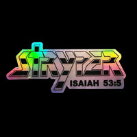STRYPER - metallic logo sticker