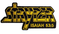 stryper logo tygmärke